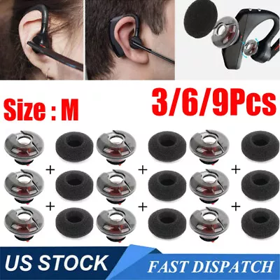 1-9X Replacement Ear Tip Bud Earbud For Plantronics Voyager 5200 5220 Headset M • $7.90