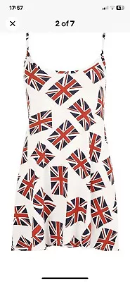 Ladies Womens Union Jack Flag UK Dress • £3