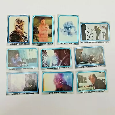 Vintage 1980: Empire Strikes Back Cards LOT OF 10 Blue Border • $10.82