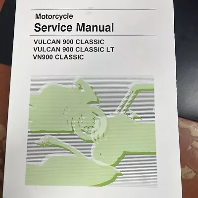 Kawasaki NEW OEM Genuine Service Manual 2006-2021 VULCAN 900 900 CLASSIC LT • $99.99