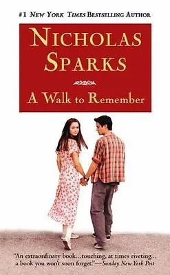 A Walk To Remember - 9780446608954 Nicholas Sparks Paperback • $4.19