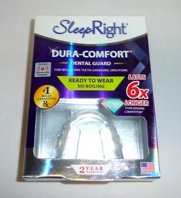 Sleep Right Dura-Comfort Dental Guard For Nighttime Teeth Grinding No Boil NEW • $19.99