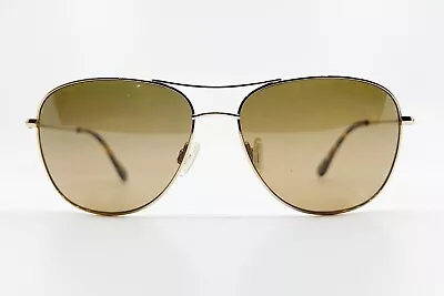 Maui Jim Cliff House MJ247-16 Gold Bronze Polarized Sunglasses 59-15-120 8430 • $79.99