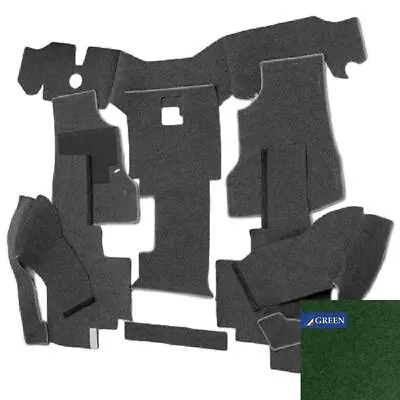 Carpet Set Right Hand Drive Water Cooled Petrol Or Diesel Green T25 Vanagon • $408.34