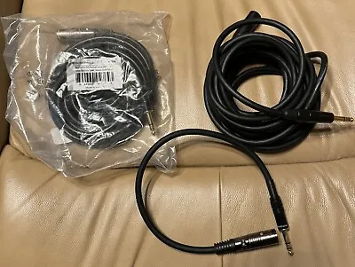 Mogami Monster Monoprice & Non Brand Audio Cables • $149.99