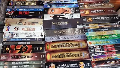 $5 • Buy TV Series DVD Sets- Pick And Choose- Build Your Own Lot Western, Sci-Fi, Action