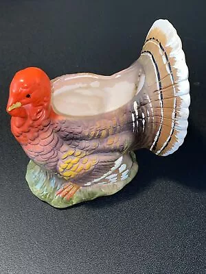 Vintage Ceramic Turkey Planter • $10