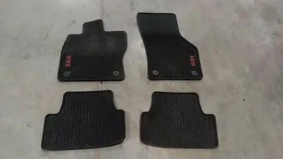 2019 Volkswagen Golf GTI 4 Front & Rear Rubber Floor Mat Set OEM • $61.12