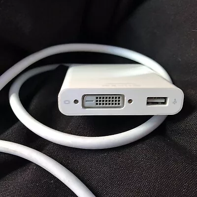 Apple A1306 Mini Display Port To Dual-link DVI Adapter - White • $16