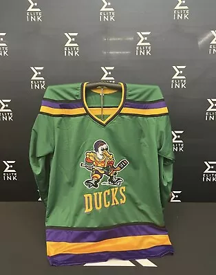 The Mighty Ducks Greg Goldberg Signed/autographed Custom Jersey Beckett COA • $88.50