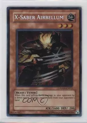 2009 Yu-Gi-Oh! Hidden Arsenal 1 Unlimited X-Saber Airbellum #HA01-EN011 E6j • $2.83