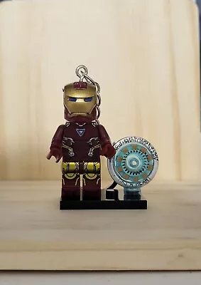 Iron Man Lego Minifigure Keyring(new/customised) • £7.50