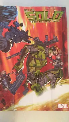 SOLO PROMO POSTER 2016 MARVEL COMICS BRAND NEW UNUSED 24  X 36  DAN DIAZ ART! • $7.99