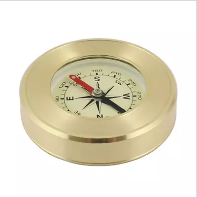 Pocket Brass Watch Style Military Army Compass Outdoor Camping Hiking • $9.59