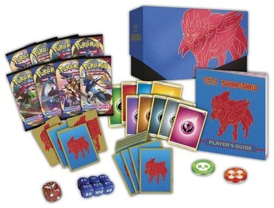 $88.13 • Buy Sword & Shield Zamazenta Elite Trainer Box (Pokemon) Sealed Pokemon ZRG