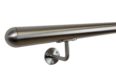 £30 • Buy Stainless Steel Stair Handrail With Dome End Cap 304 Grade Custom Fabricated