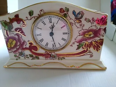 Masons Ironstone Red Mandalay Mantle Clock Hand Painted • £30