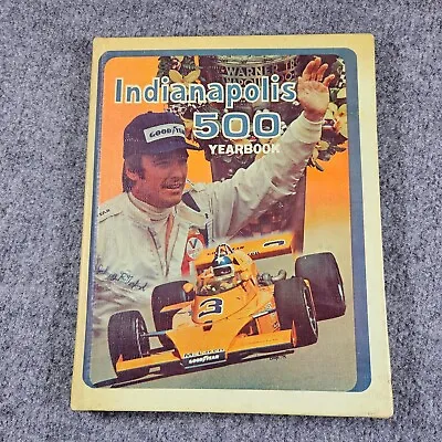 1974 Carl Hungness Yearbook Indy 500 Indianapolis Johnny Rutherford Cover • $10.71