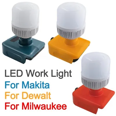 LED Work Light Protable Lamp Flashlight Camp Lighting For Makita For Dewalt 18V • $15.67