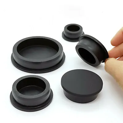 £2.15 • Buy 15mm-51mm Silicone Rubber Stopper Plug Blanking End Cap Tube Pipe Inserts Bung