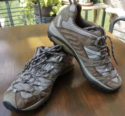 Merrell Womens Siren Sport J16962 Olive Hiking Shoes Sneakers Size 7 • $8.95