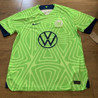 £49.95 • Buy Nike WOLFSBURG VfL Home Shirt 2022-2023 NEW  Jersey BNWT 22/23 Size Mens M