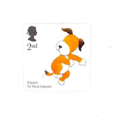 $2.48 • Buy 1 X Kipper The Dog UNused GB - 2nd Class Stamp - Mike Inkpen