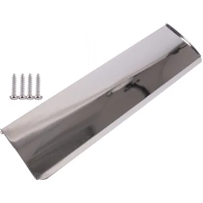 £9.03 • Buy LETTER BOX FLAP Internal Front Door Letterbox Post Cover Plate CHROME FINISH UK