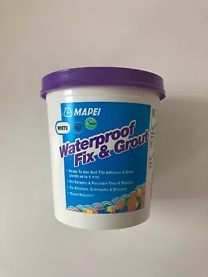 Mapei Waterproof Fix & Grout Ceramic & Porcelain Tile Adhesive 1.5kg • £10