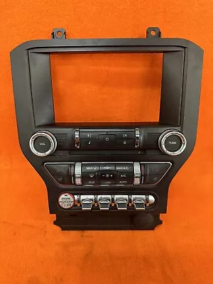 2015-2019 Ford Mustang GT OEM Trim 8  Touch Screen Radio Dual Zone Bezel • $274.99