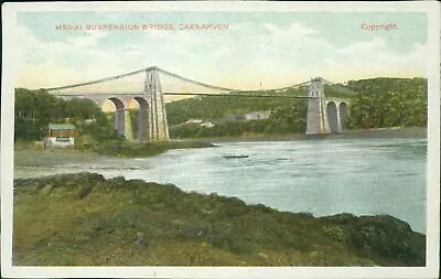 Carnarvon Side Menai Suspension Bridge GD&D  • £4.60