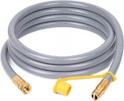 Grill LPG Natural Gas Hose W/Quick Connect 1/2  X 10 Ft DH01 FREE SHIP! (B18) • $19.99