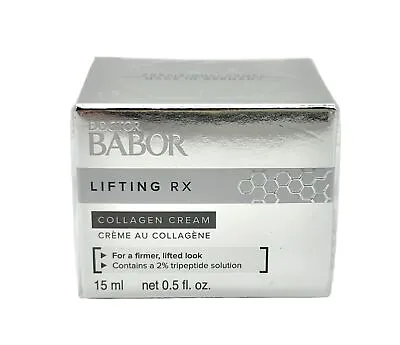 Doctor Babor Lifting RX Collagen Cream Travel Size .5 Oz 15 ML NIB (Sealed) • $28.99