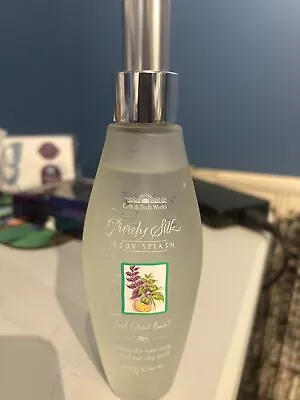 Bath & Body Works Purely Silk Body Splash Cool Citrus Basil 4.75 Oz • $49.99