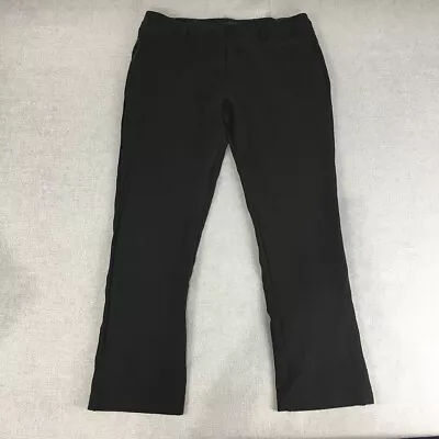 Basque Womens Dress Pants Size 14 Petite Black Formal Work • $13.98