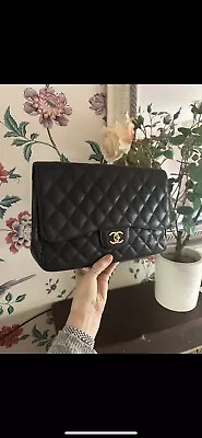 Chanel Jumbo Single Flap 🖤 • £4500