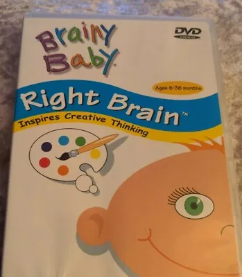 £5 • Buy The Brainy Baby Co:  Right Brain  DVD, Inspires Creative Thinking. 6-36mth VGC!