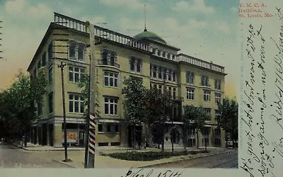 Circa 1910 Y. M. C. A. Building St. Louis Mo. Postcard P55 • $5.49