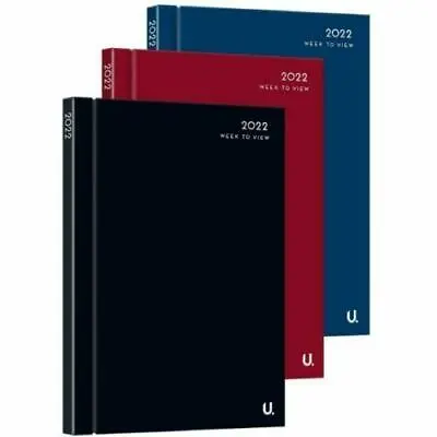 £7.98 • Buy 2022 A4/A5/A6 Diary Week To View/Page A Day Desk,Hard Backed Diary Fast Delivery
