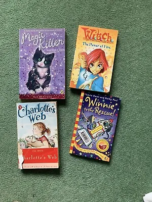 £2.80 • Buy Book Bundle Girls Including Charlotte’s Web , Magic Kitten
