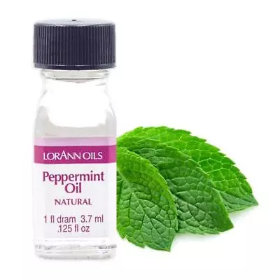 Food Flavouring LorAnn Peppermint Natural 1oz Highly Concentrated Cake Baking • £10.33