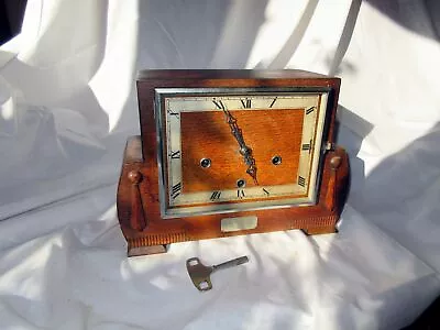 Art Deco Enfield Mantel Clock • £0.99