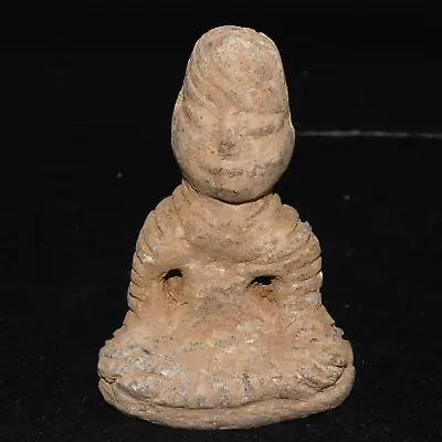 Ancient Near Eastern Mariana Stone Idol Statue Of A Figurine Circa 224 - 651 AD • $75