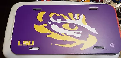 Lsu Tigers Ncaa Auto Car  Football License Plate New • $4.95