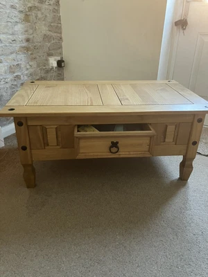 £30 • Buy Corona Furniture Coffee Table With Drawer