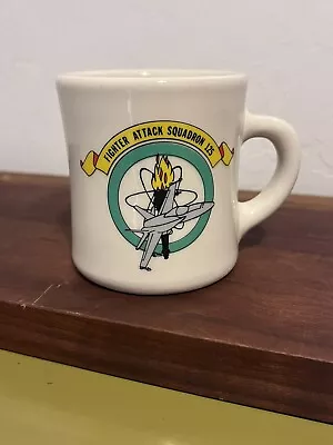 Vintage Victor Coffee Mug Cup Military Aviation Fighter Jet USN Navy Call Sign • $30