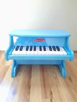 Melissa & Doug Toy 1314 Learn To Play Piano Blue Piano Only • $45