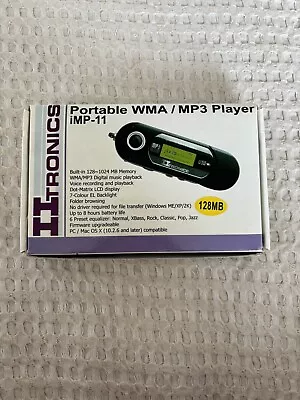 Vintage Iitronics Portable Wma/ Mp3 Player Imp -11 • £10