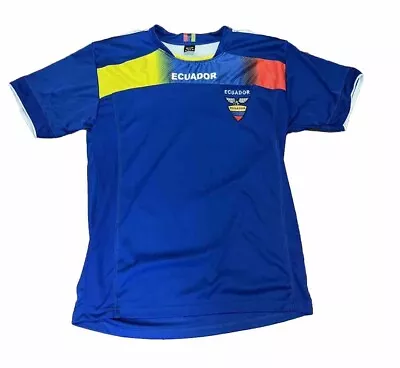 ECUADOR 2011 2012 Away Football Shirt Soccer Jersey Marathon Size Large • $21.99