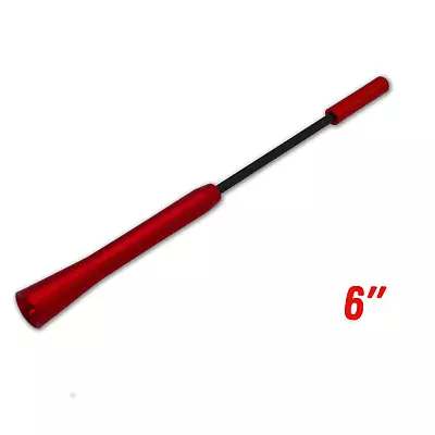 Red Extended 6  Cnc Billet Aluminum Short Antenna For 00-09 Honda S2000 • $18.95